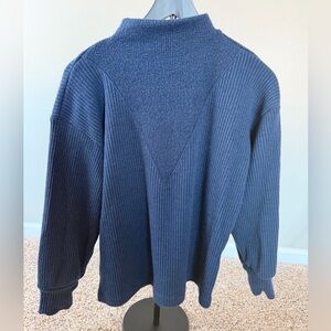 Women’s Navy Blue Turtleneck Sweater Size S